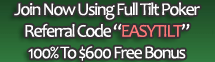 Full Tilt Poker Referral Code