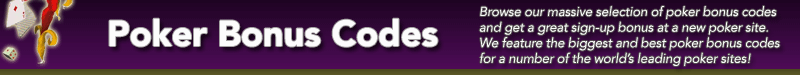 Poker Bonus Codes